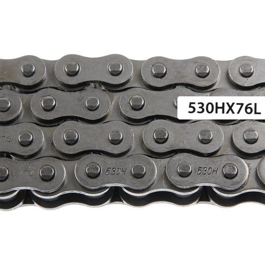 Italika F02030344 Cadena Traccion, 530Hx76L Ref, Gris
