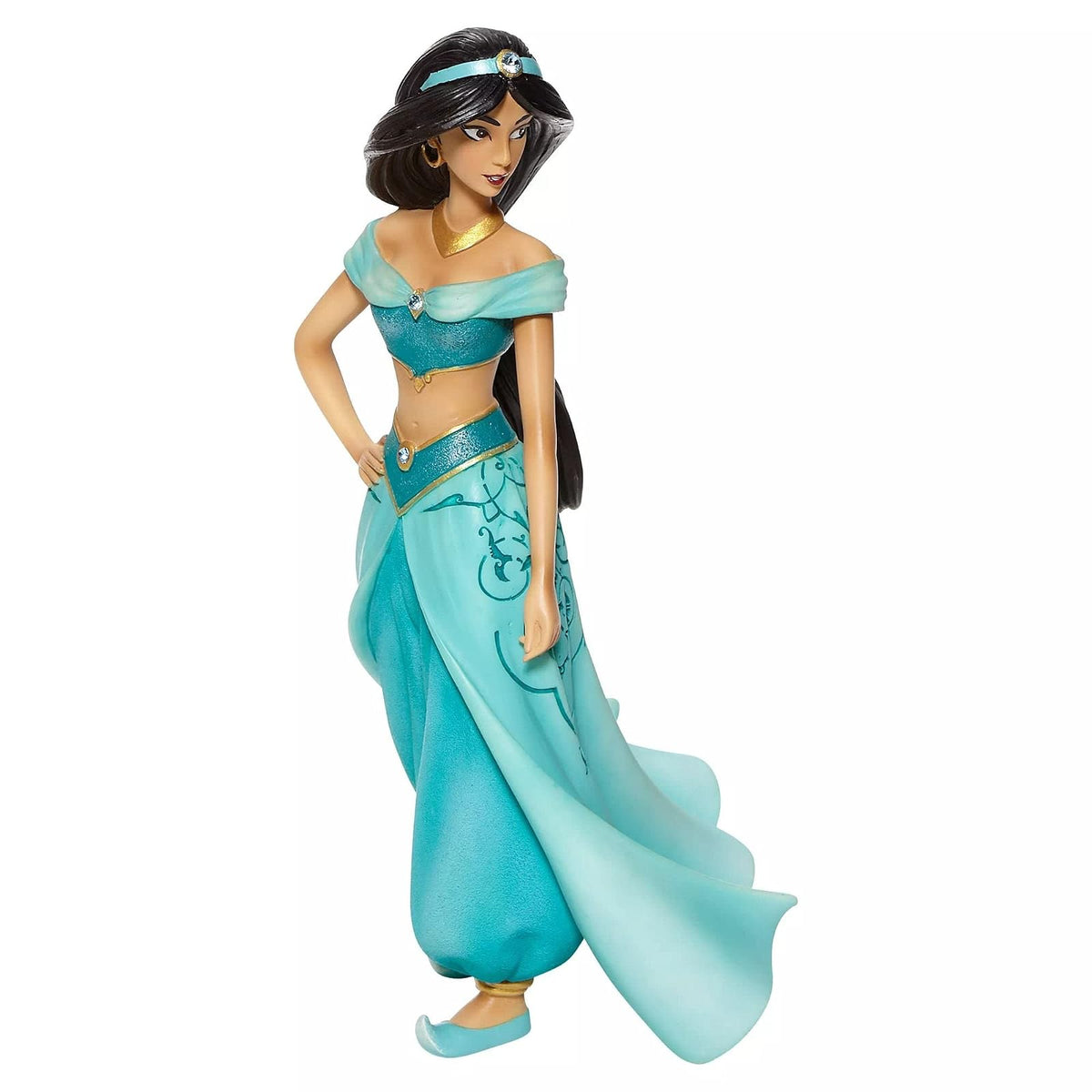 Enesco Disney Showcase Couture de Force Aladdin Jasmine - Figura estilizada, 8.27 Pulgadas, Multicolor