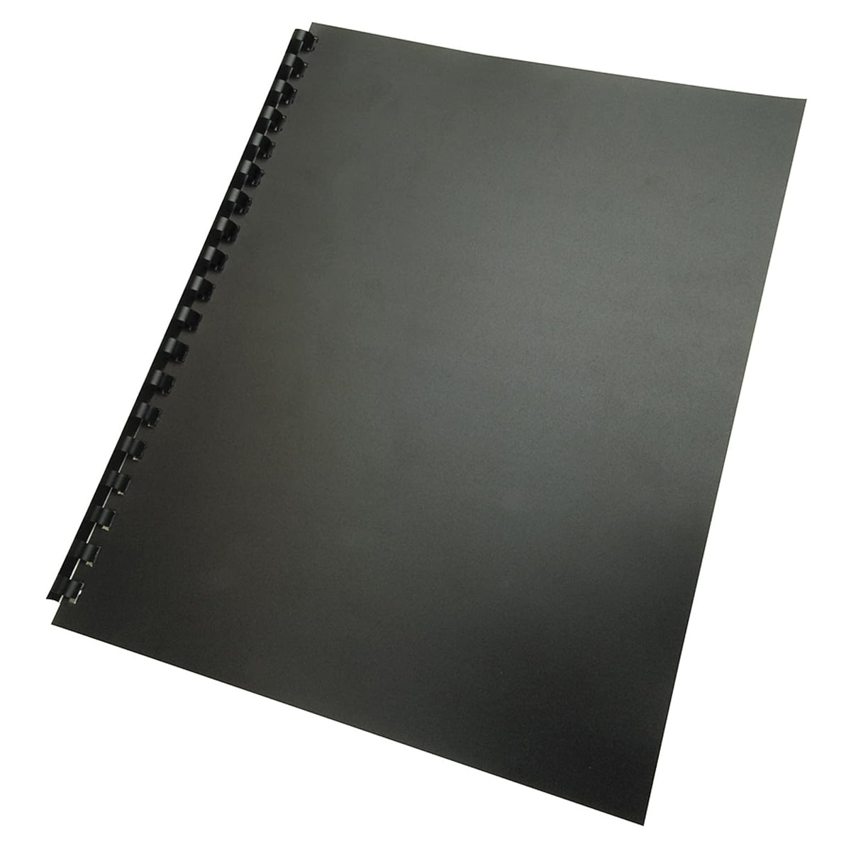 GBC Fundas de presentación de polietileno reciclado, 21,6 x 27,9 cm, esquinas cuadradas, 25 fundas por paquete, Negro, 27.94 cm x 21.59 cm