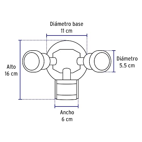 Volteck Lait ARB-902S, Arbotante de seguridad