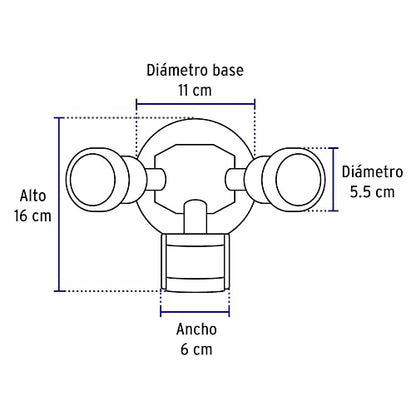 Volteck Lait ARB-902S, Arbotante de seguridad