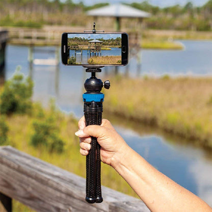 Sunpak 620-GRIPPOD-BL Kit con Tripié Flexible de Mesa, Montura para Smartphone