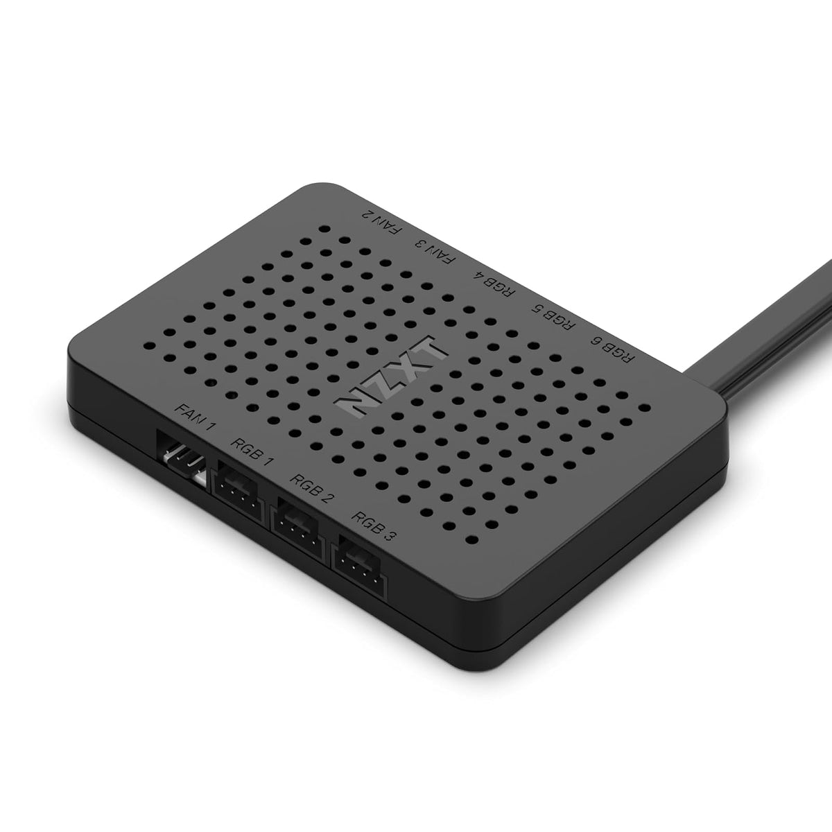 Nzxt RGB & Fan Controller AC-CRFR0-B1-6 canales de iluminación RGB - 3 canales de ventilador - Personalización de iluminación RGB - Negro