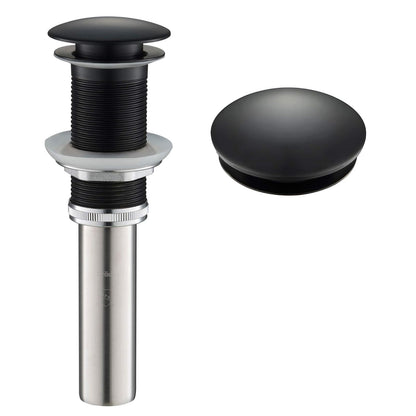 Kraus PU-10BG - Escurridor desplegable, color dorado, Moderno, Negro mate