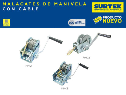 Surtek Thirfors Con Cable 300 Kg