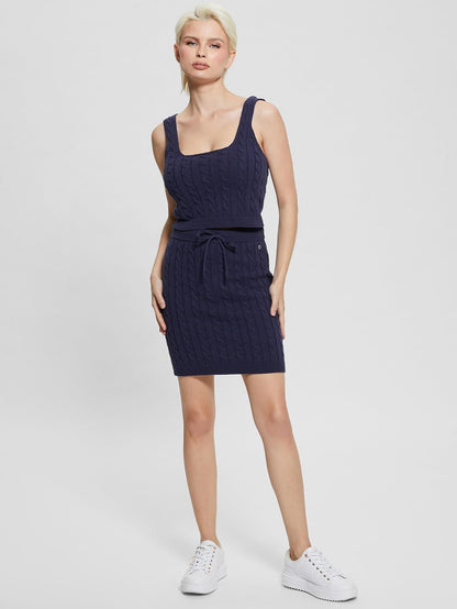 GUESS SL Square NK Cable ALLY Tank