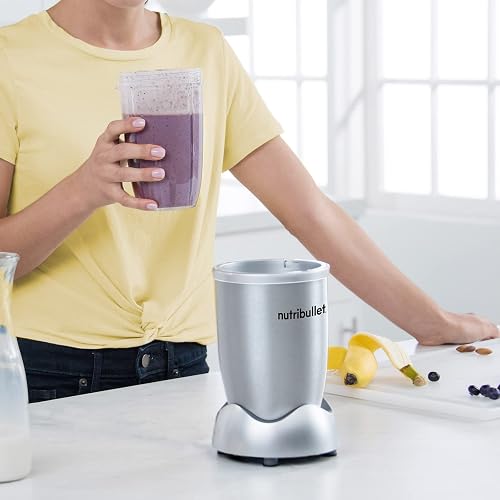 nutribullet Personal Blender Plateado 3 piezas