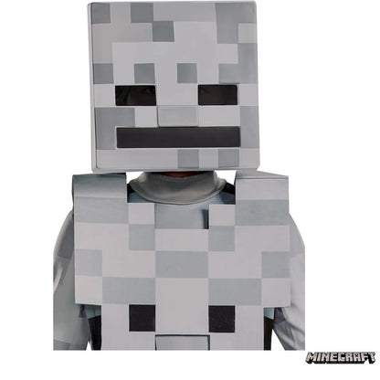 Disguise Minecraft Skeleton Costume for Kids, Video Game Inspired Character Outfit Disfraz Infantil