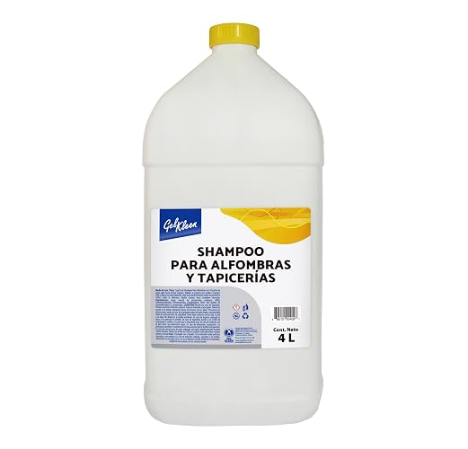 Gel Kleen. Shampoo Para Alfombras Y Tapicerías. 4 Litros. Limpieza Profunda y Protección Total