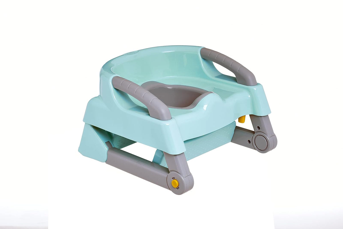 Prinsel, Entrenador Escalera 2 en 1, Potty, Turquesa, de 18 a 36 Meses, Ajustable y Fácil de Limpiar