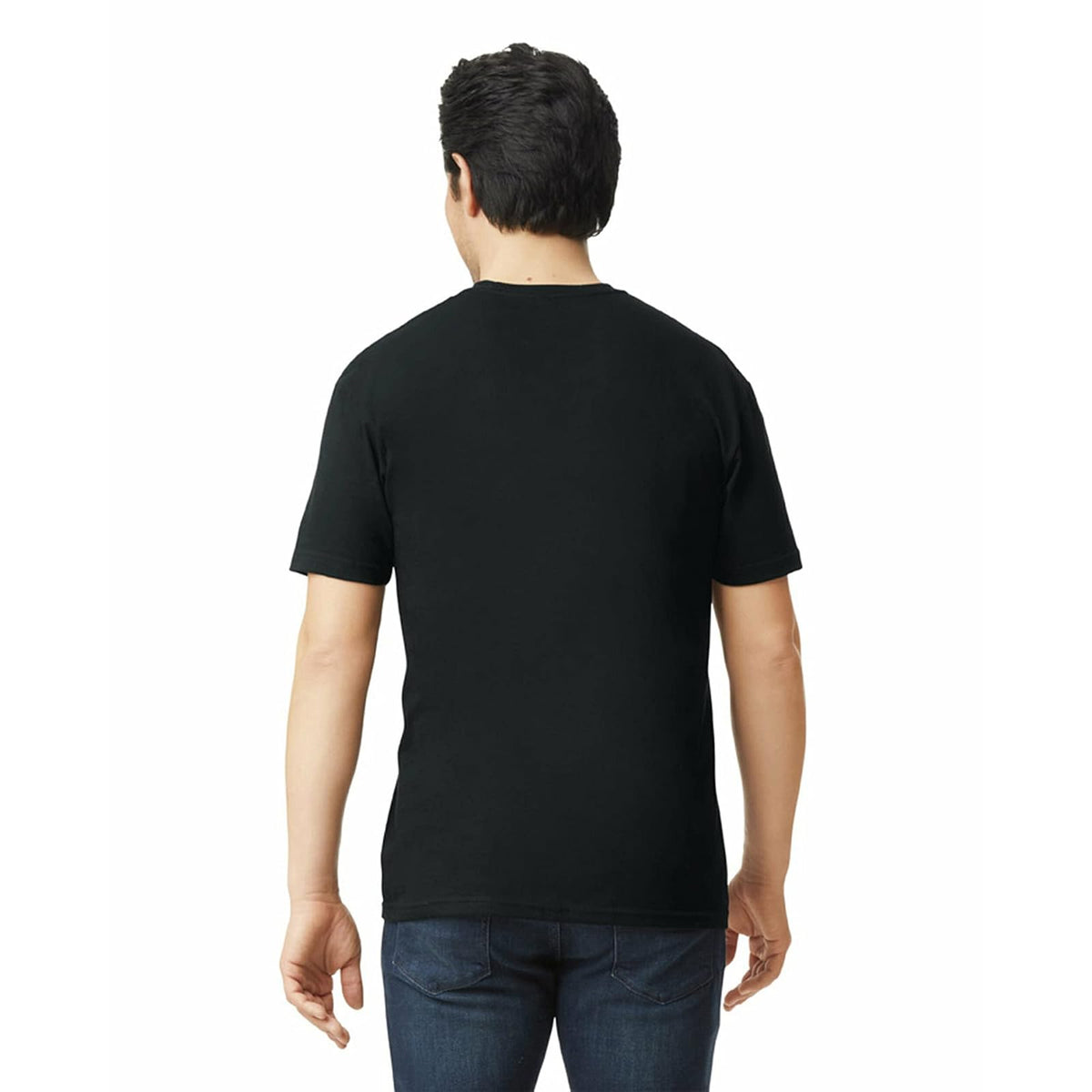 Gildan Softstyle CVC - Playera de Manga Corta, Estilo G67000, 4 Unidades Camiseta para para Hombre
