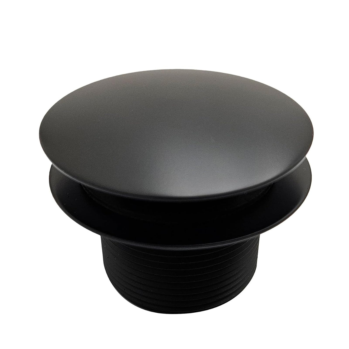 Westbrass D398R-62 - Drenaje de baño de Hilo Grueso NPSM de 1-1/2 Pulgadas, Color Negro Mate, 1 Paquete