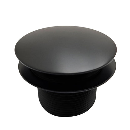 Westbrass D398R-62 - Drenaje de baño de Hilo Grueso NPSM de 1-1/2 Pulgadas, Color Negro Mate, 1 Paquete