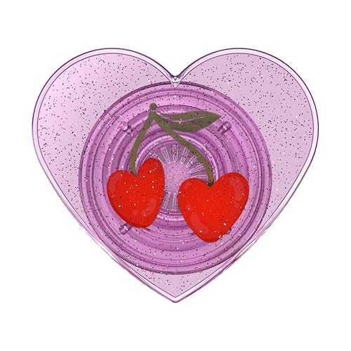 PopSockets - Empuñadura para teléfono con Soporte expandible, Agarre calcomanía, Cereza de Ciruela azucarera