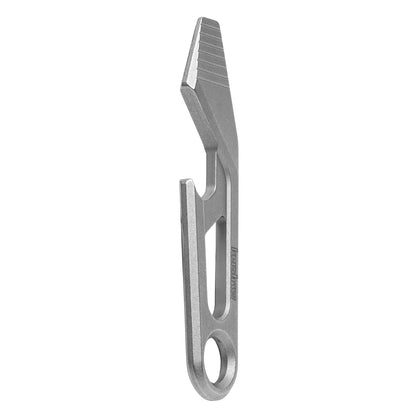 Kershaw Multiherramienta Llavero Abrebotellas | Gris, tamaño de llave, barra de palanca, punta de destornillador plana, acero 3Cr13