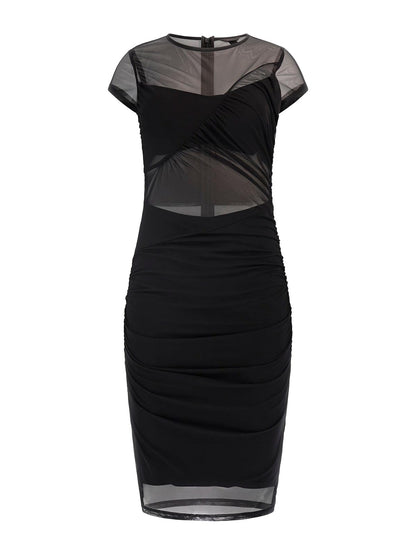 GUESS Eco Short Sleeve Gracey Mesh Dress Vestido Mujer