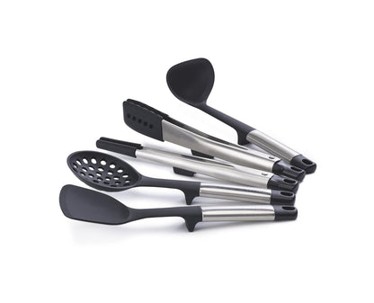 Set de silicona Elevate Fusion 5 piezas con soporte