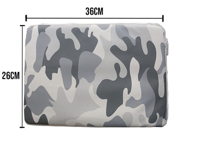 Logitech Mouse M187 y Funda para Laptop de 14", Color Negro/Camuflaje, Mini Mouse, Pack of/Paquete de 1