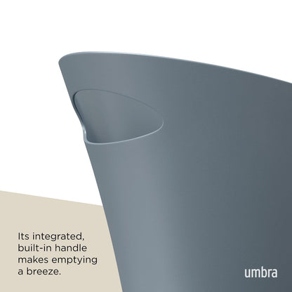 Umbra Skinny Bote de Basura, Azul pizarra