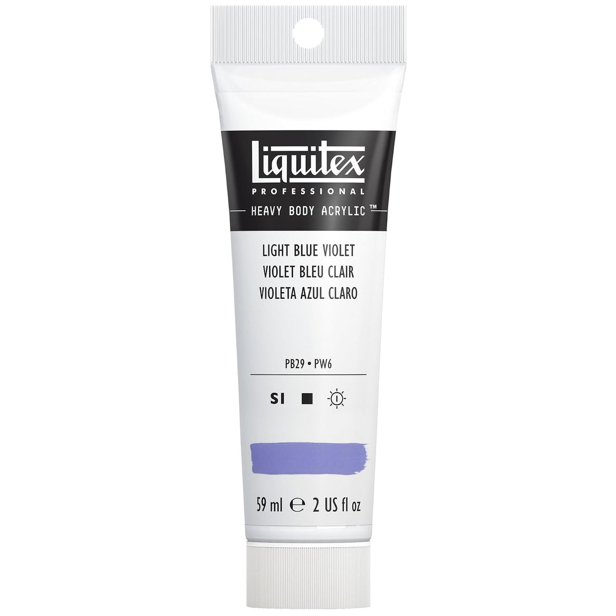 Liquitex Heavy Body pintura acrílica Brilliant Purple 59 ml - Azul (Light Blue Violet 680)
