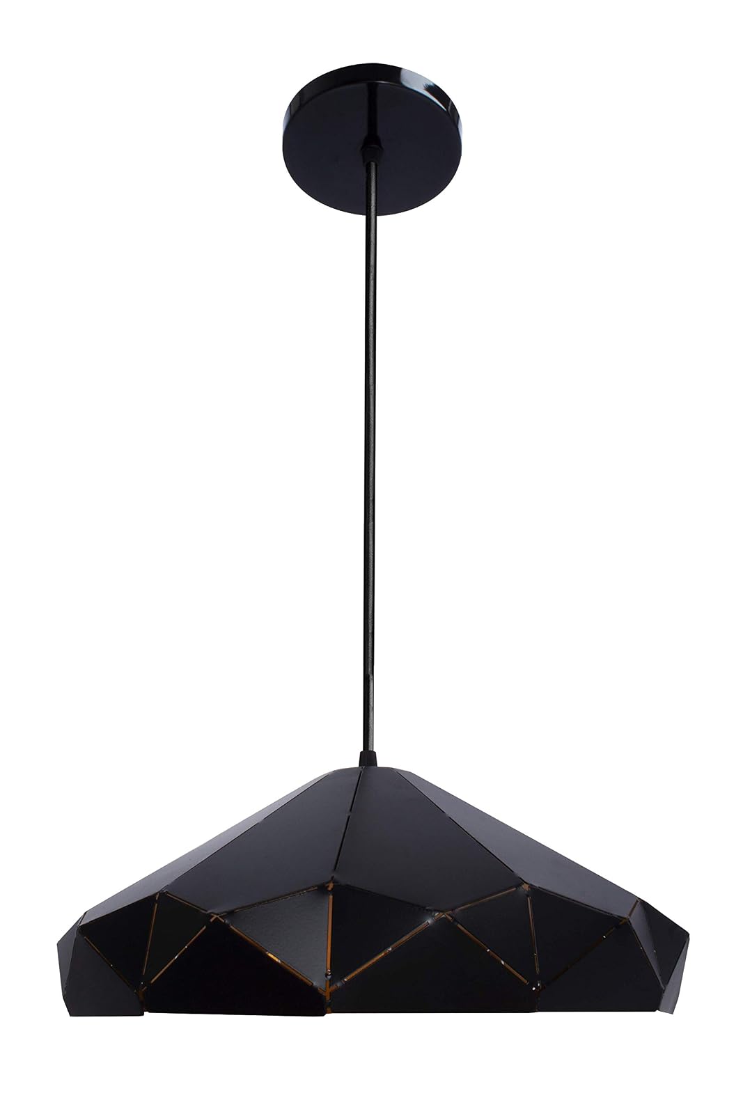 MAXXI MX-CL1816-N Candil de Lámina de Acero, Negro