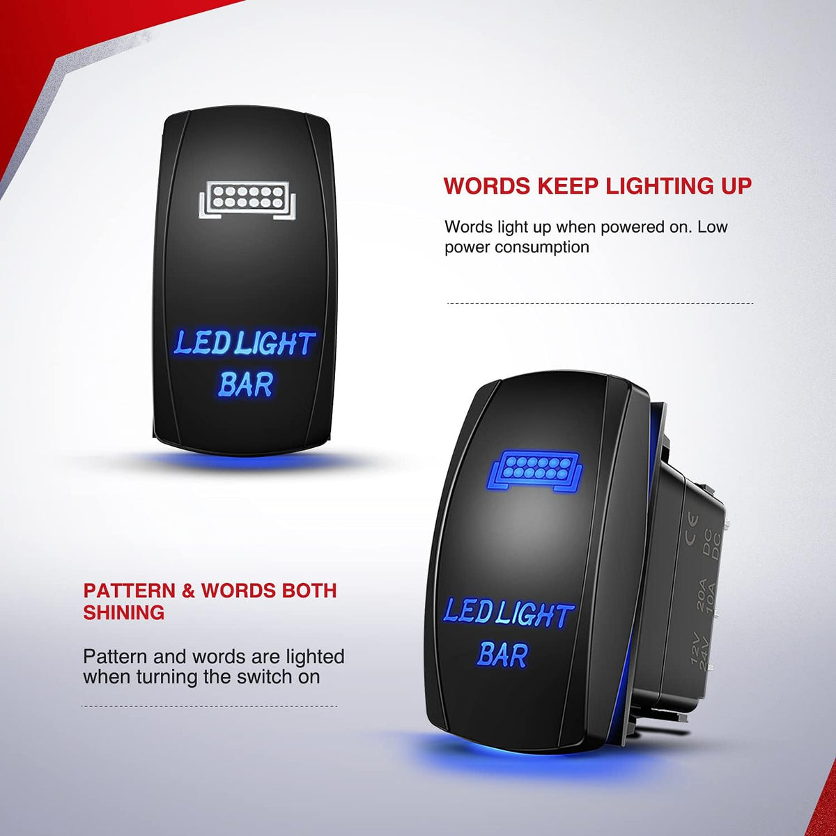 Nilight ZH410 Barra Luz LED Curvada 32" 180W Combo Luces Conducción Todoterreno + Kit Arnés Cableado 16 AWG Negro 2 Años Garantía