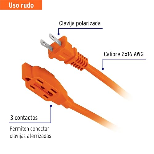 V EXTENSION USO RUDO 10 mt CAL. 16
