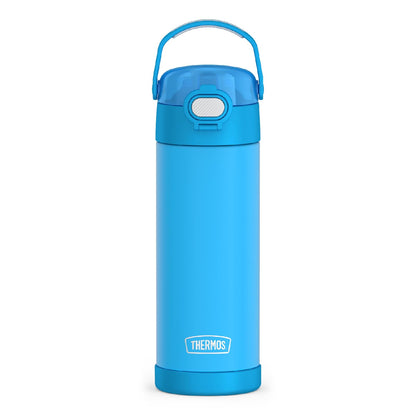 THERMOS FUNTAINER - Acero inoxidable de 16 onzas, color azul vaquero