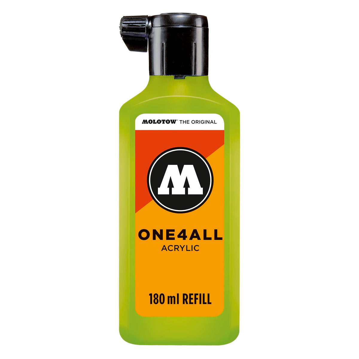 Molotow ONE4ALL Pintura Acrílica de Refill, Verde Universes Green, 180 ml - 180 ml - Verde (Grasshopper)