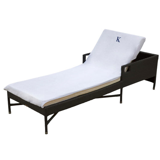 Superior Funda Silla de salón de algodón 100% con Letras monogramas Personalizadas, K, K, 1, 1
