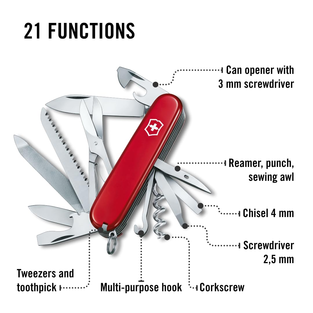 Victorinox Navaja Ranger, Roja, 21 Usos