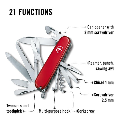 Victorinox Navaja Ranger, Roja, 21 Usos