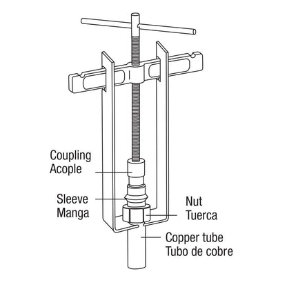 Prime-Line RP77233 Tirador de Llave Ajustable con Manga de Compresión