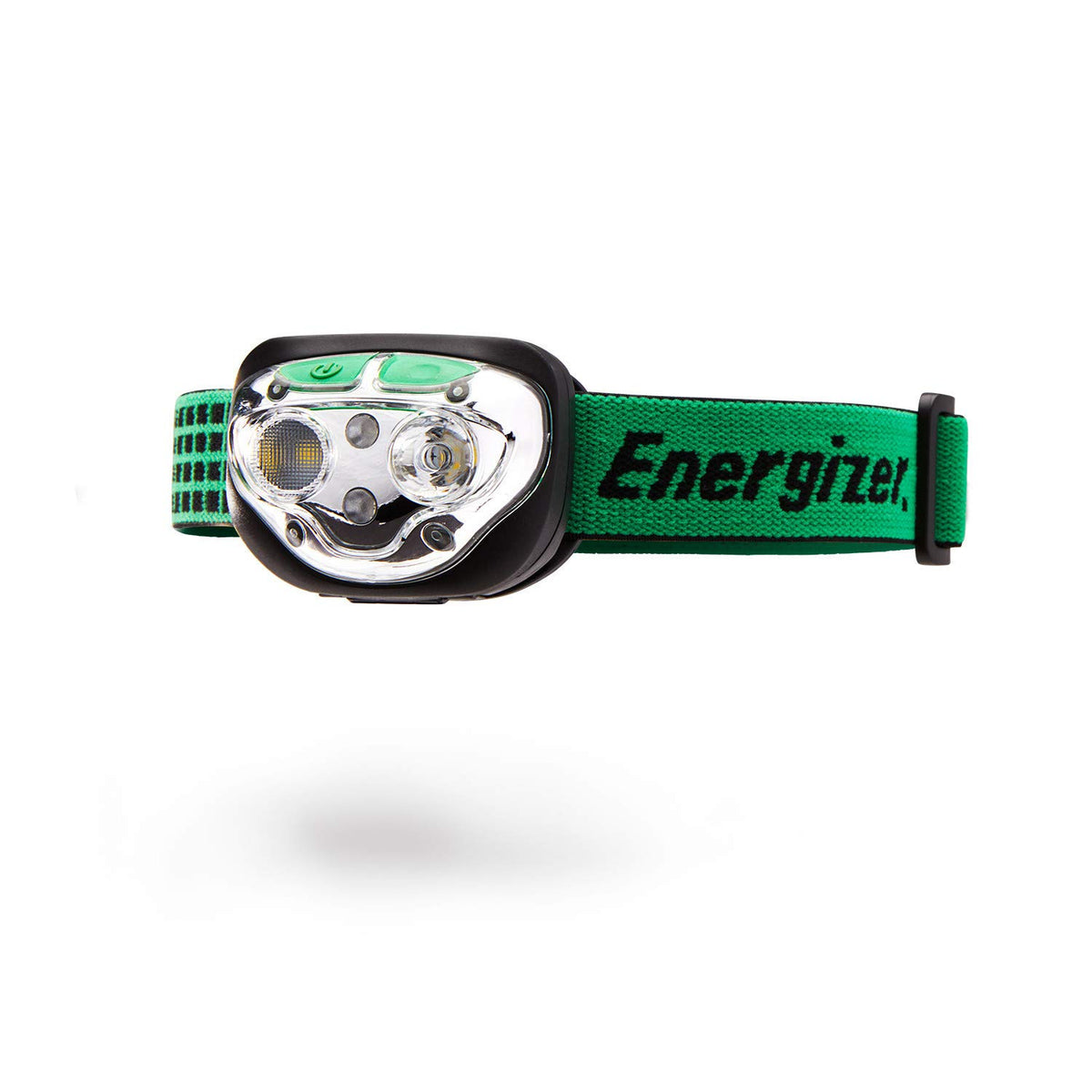 Energizer VISION Linterna frontal LED, 400 lúmenes altos, IPX4 resistente al agua, múltiples modos, el mejor faro para camping, correr, al aire libre, luz de emergencia, recargable o alimentado con batería