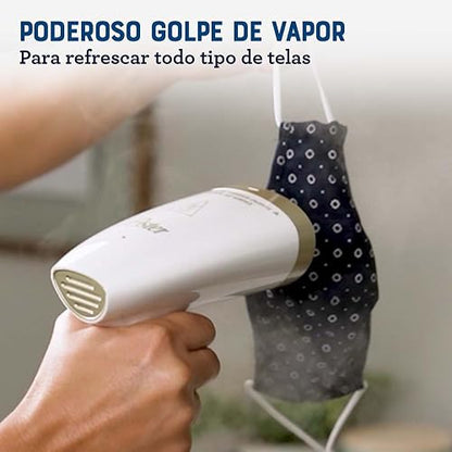 Oster® Vaporizador de Mano Plegable, Portátil, Ligero y Compacto, Blanco, GCSTFS200