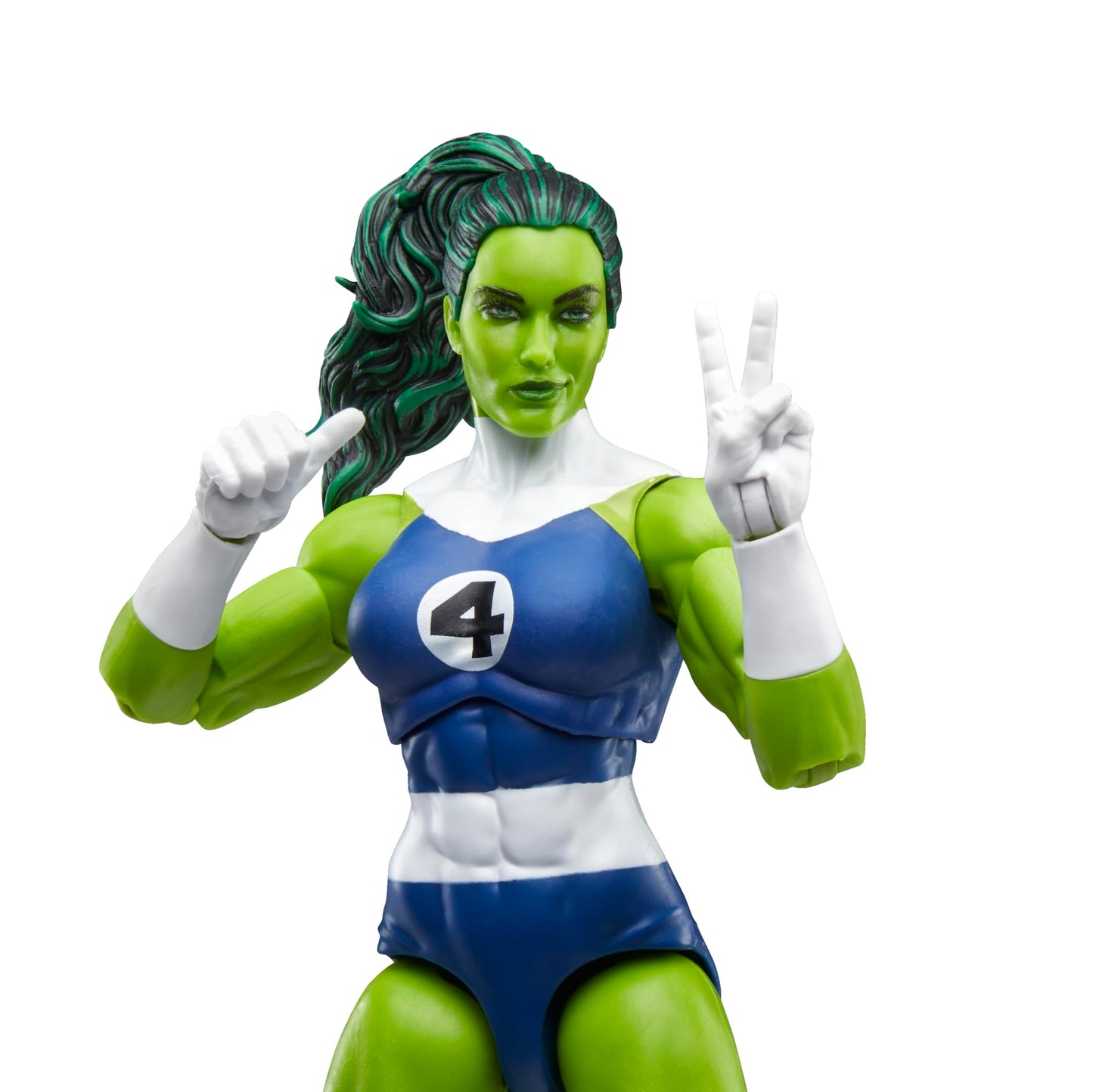 Marvel Legends Series She-Hulk, Figura de acción Inspirada en los cómics de Los Cuatro Fantásticos