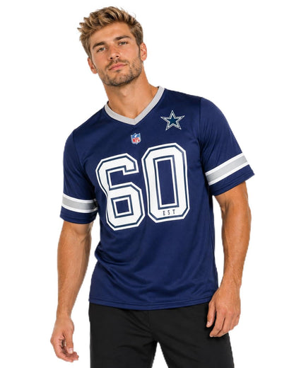 NFL Fan T-Shirt Dallas Cowboys Azul Marino para Hombre