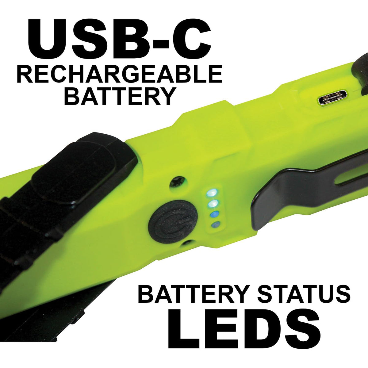 Clore Automotive Light-N-Carry LNCMINI “Mantis” - Lámpara de Trabajo LED Recargable COB
