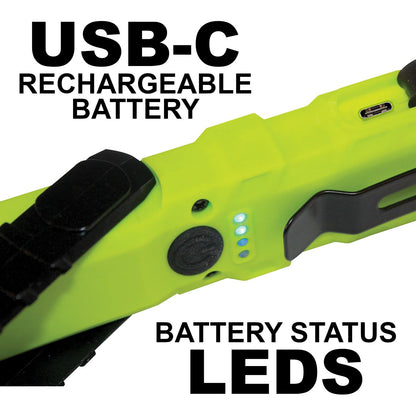 Clore Automotive Light-N-Carry LNCMINI “Mantis” - Lámpara de Trabajo LED Recargable COB