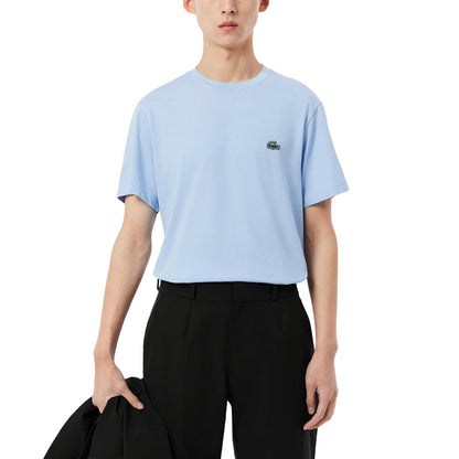 Lacoste Playera Técnica Ligera para Hombre - XL - Azul (Chambray)