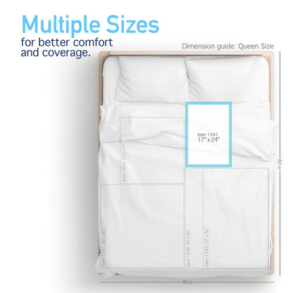 Dynarex Disposable Underpad, 17 inches X 24 inches, 100 Count