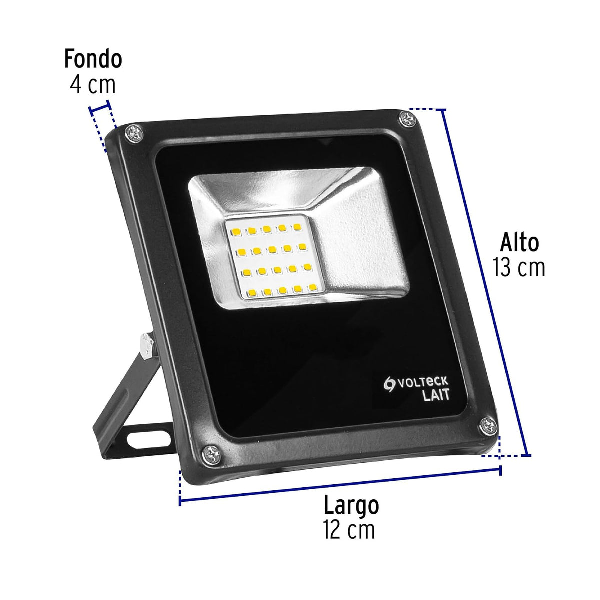 Volteck Lait REF-300L, Reflector delgado de LED 10 W luz de día encendido instantáneo