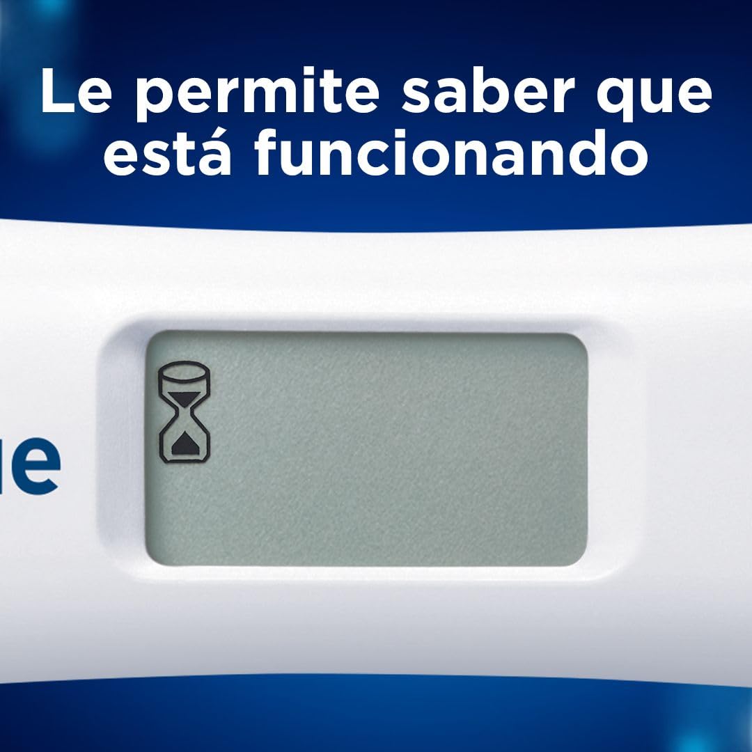Clearblue - Digital, Prueba de Embarazo, Ultratemprana y con Alta Precisión, 2 Test en 1, Indicador de Semanas de Embarazo, Resultados Claros, con Smart Dual Sensor, 1 Prueba Digital