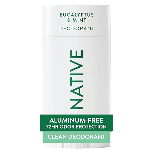 Native Deodorant - Natural Deodorant Made without Aluminum & Parabens - Eucalyptus & Mint