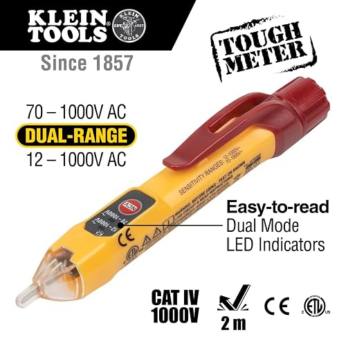 KLEIN TOOLS NCVT2PKIT | Kit De Prueba Eléctrica | NCVT | Receptáculo
