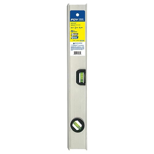 Foy 142601 Nivel 3 gotas 14" de aluminio