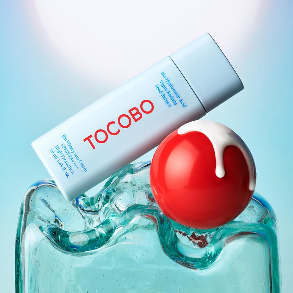 TOCOBO Bio Watery Sun Cream SPF50+ PA++++ 50 ml Protector Solar Facial Vegano e Hidratante