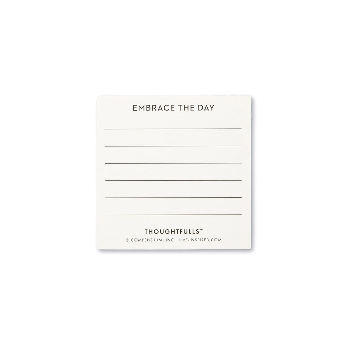 Compendium ThoughtFulls Carpe Diem - 30 tarjetas abiertas, cada una con un mensaje inspirador diferente en el interior