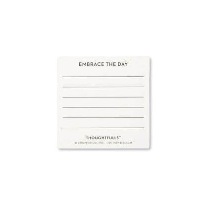 Compendium ThoughtFulls Carpe Diem - 30 tarjetas abiertas, cada una con un mensaje inspirador diferente en el interior