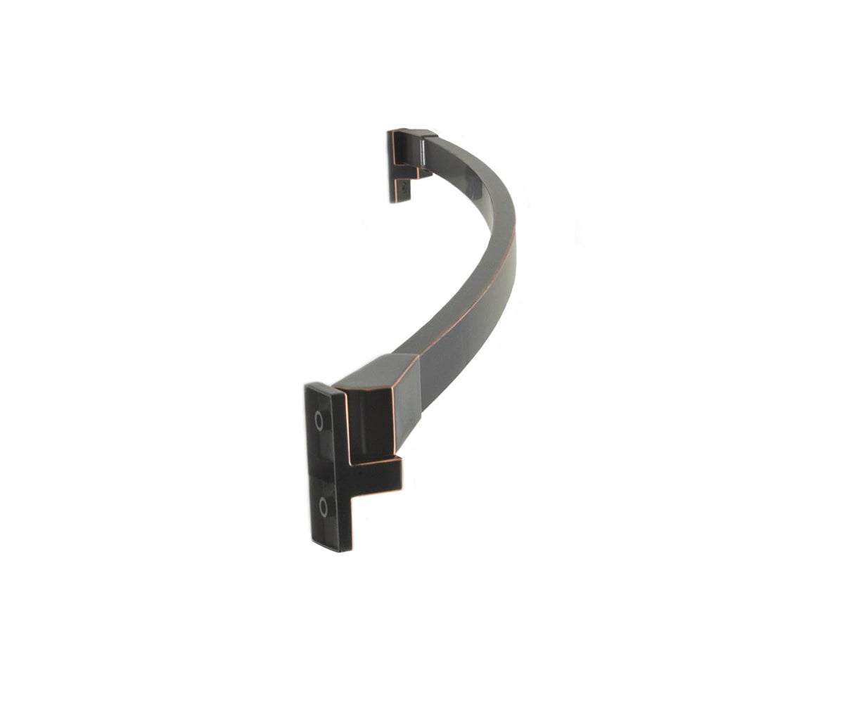 Preferred Bath Accessories 112-5ORB-A Barra de ducha curvada ajustable de 42 a 62 pulgadas, bronce aceitado